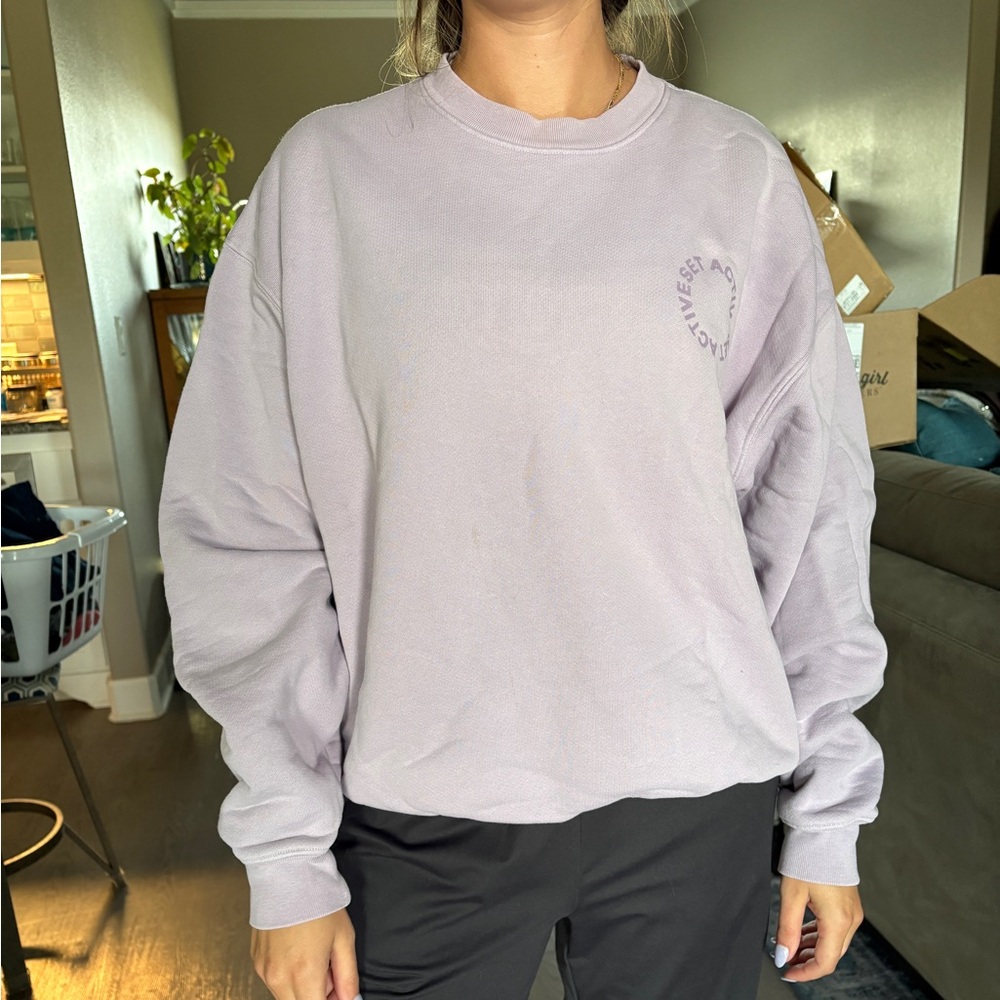 SET Active Dusty Rose Crewneck
